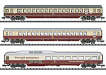076-T18715 - N - Schnellzugwagen-Set „Sonder-TEE“
